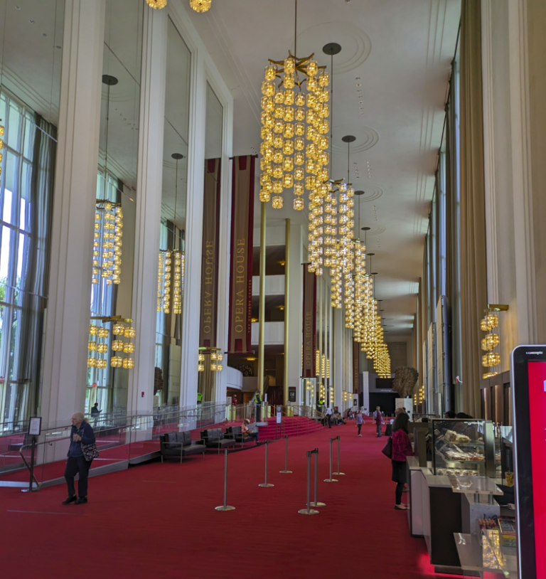 Kennedy Center - Washington DC- lobby