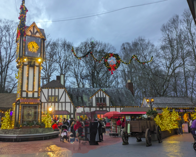 Busch Gardens Christmas Town - England