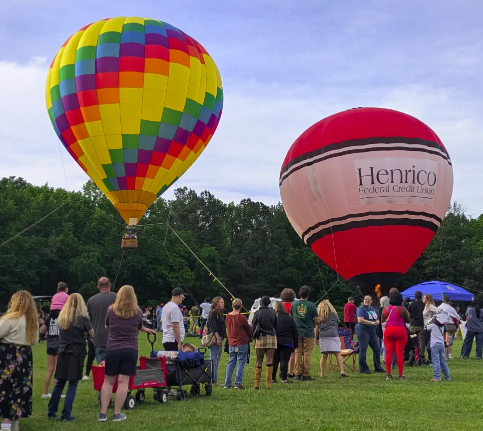 Hot Air Balloon Tethered Rides- Henrico SkyGlow Richmond, VA