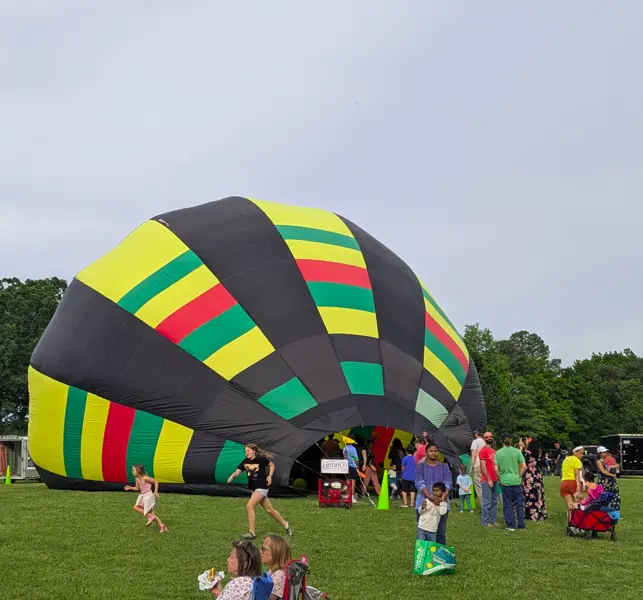 Hot Air Balloon Play Area- Henrico SkyGlow Richmond, VA