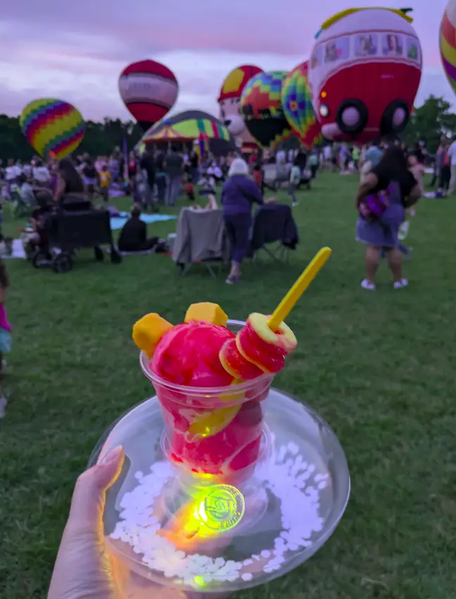 Hot Air Balloons, Shaved Ice- Henrico Richmond, VA
