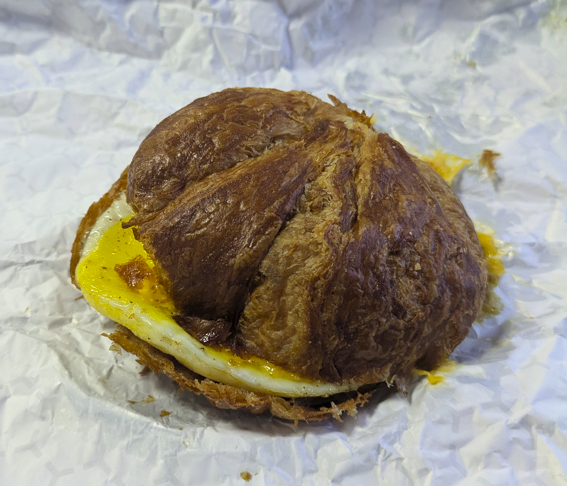 Breakfast Sandwich - The Screaming Bean