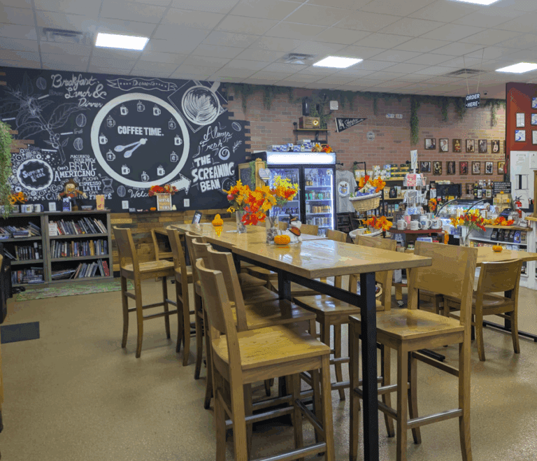 Dining Area- The Screaming Bean